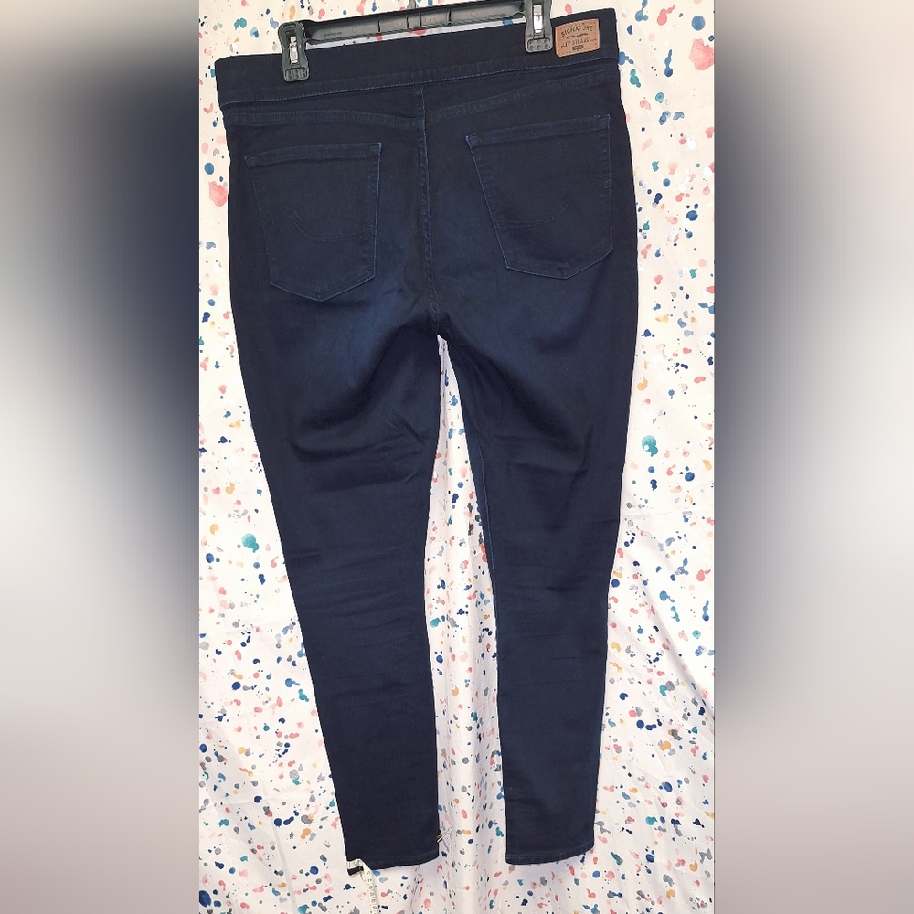 Buy 1 Get 1 50% Off--Levi Strauss Women's Dark Indigo Skinny Jeans Size 16 - Picture 4 of 15